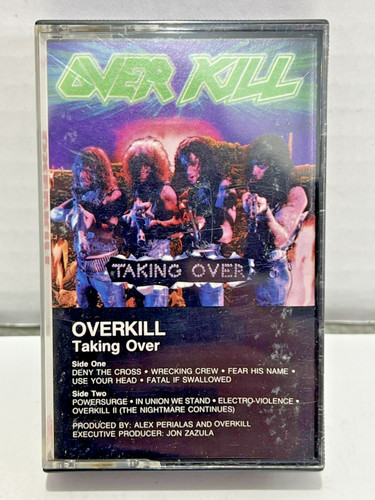 Overkill taking over cassette - taking,