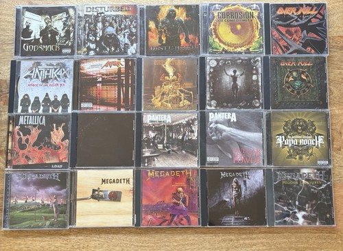Metal lot megadeth - cd,
